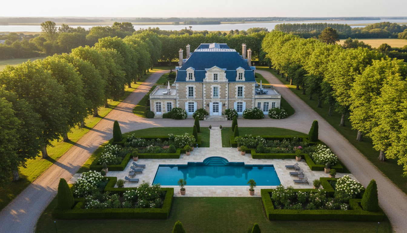 Thermogramme aérien : Photo immobilier premium, Nantes